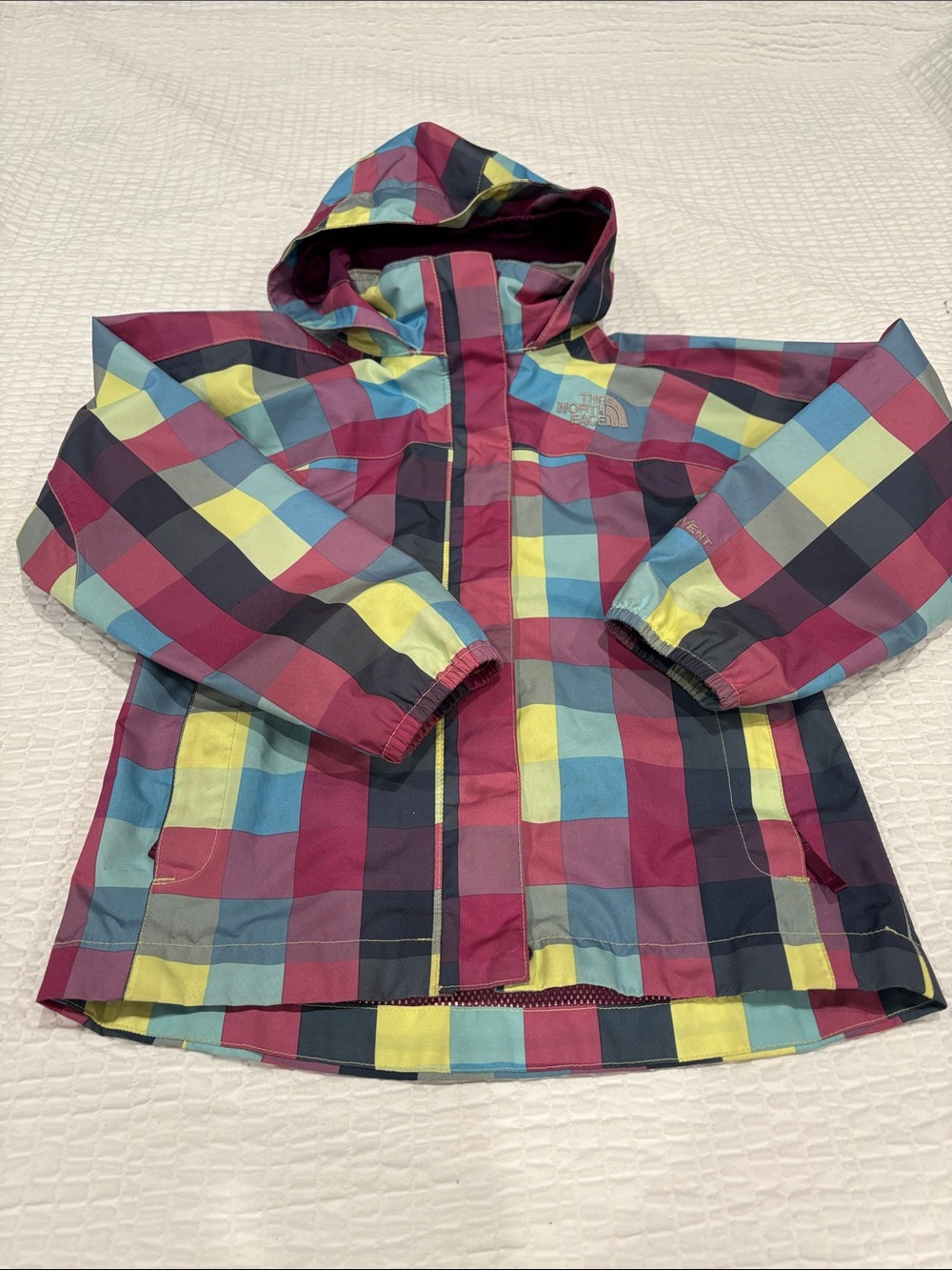 The North Face Kids Plaid Rain Jacket
Size XS (6)